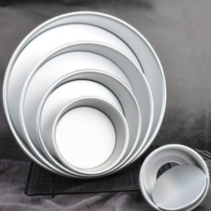 ALUMINIUM ROUND CAKE MOULD 3INC TO 11INC