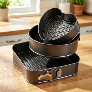 NONSTICK: HEART. ROUND. SQAURE