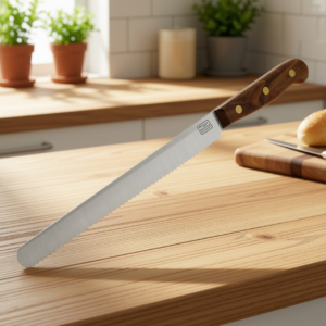BREAD KNIFE BIG TEETH 12INC